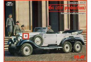 G4 (1939 production) with Passengers German Car + (4 figures)