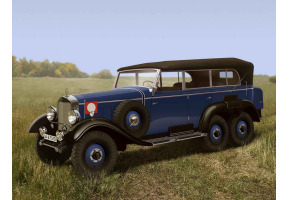 Typ G4(W31) із розкритим тентом Герм. пасажирський автомоб. II СВ