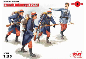 Французская пехота (1914г.) (4 фигуры)