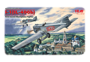 Збірна модель 1/72 Винищувач Polikarpov I-1 (IL-400b) ICM 72051