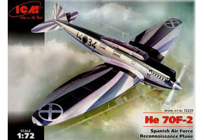 Хейнкель Не 70 F-2, літак-розвідник ВПС Іспанії