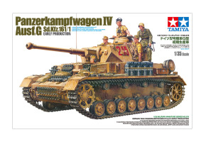 Сборная модель 1/35 Танк Panzerkampfwagen IV Ausf.G Sd.Kfz.161/1 (раннее производство) Tamiya 35378