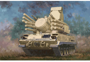 Збірна модель 1/35 Гусеничний зенітно-ракетний комплекс 96К6 «Панцир»-С1  Trumpeter 01093