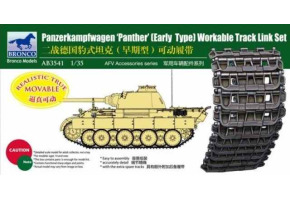 Panther Early Type Workable Track Link Set