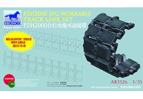 German 155mm SPz2000 Workable Track Link Set