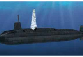 Сборная модель подводной лодки РПКСН HMS-28 «Авангард»