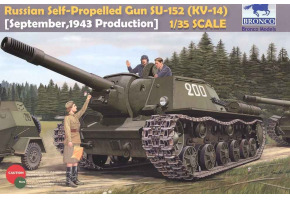 Russian Self-Propelled Gun SU-152(KV-14) September 1943 Production