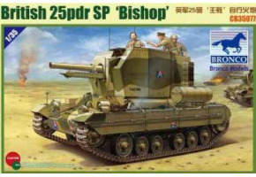 Assembled model of the English Valentine SPG〝Bishop〞