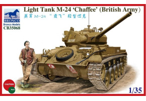 Scale model 1/35 M24 Chaffee Light Tank (British Army) Bronco 35068