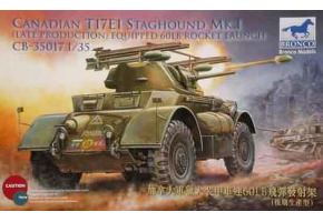 Canadian T17E1 Staghound Mk. I Late Production w/60lb rocket.