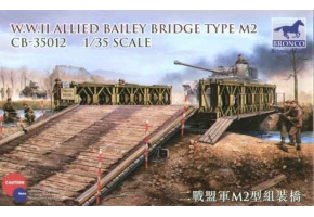 Збірна модель 1/35 Міст Бейлі союзників часів Другої світової війни, тип М2 Bronco 35011