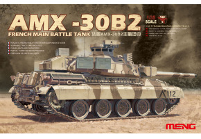 Збірна модель 1/35 Французький бойовий танк AMX-30B2 Meng TS-013