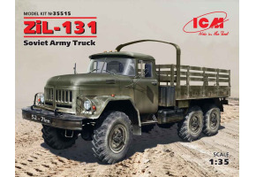 Scale model 1/35 Soviet army truck ZIL-131 ICM 35515