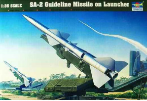 Збірна модель 1/35 Зенітно-ракетний комплекс Sam-2 Trumpeter 00206