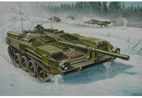 Збірна модель 1/35 Шведський танк Strv 103B MBT Trumpeter 00309