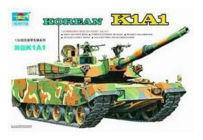 Збірна модель 1/35 Корейський танк K1A1 Trumpeter 00331