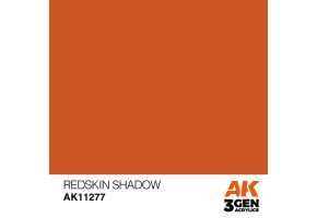 Acrylic paint REDSKIN SHADOW – COLOR PUNCH  AK-interactive AK11277