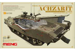 Збірна модель 1/35 Ізраїльський БТР Achzarit (пізня модифікація) Meng SS-008