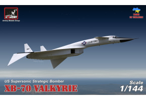 Збірна модель 1/144 Американський експериментальний надзвуковий стратегічний бомбардувальник XB-70 Валькірія Armory Models Group 14701