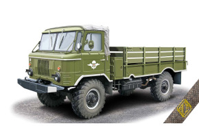 Scale model 1/72 Soviet truck GAZ-66B 4x4 2t for Airborne Forces ACE 72186