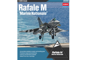 Збірна модель 1/48 Літак Dassault Rafale M (ВМС Франції) Academy 12368