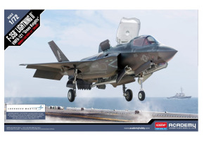 Збірна модель 1/72 Винищувач морської піхоти США F-35B Lightning II VMFA-121 «Зелені лицарі» Academy 12569