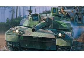 Збірна модель 1/72 Французький танк Leclerc Academy 13427