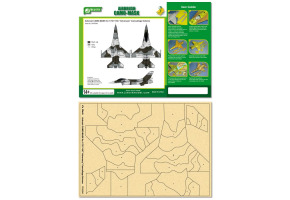 Фарбувальна маска Airbrush CAMO-MASK 1/72 F-16C "Adversary" Camouflage Scheme