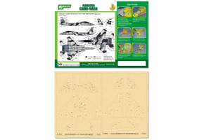 Airbrush CAMO-MASK for 1/72 F-15DJ 2009 JASDF Aggressor