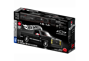 Колекційна машинка-конструктор Hot Wheels Brick Shop Speed Chevy 83 Silverado JKG42