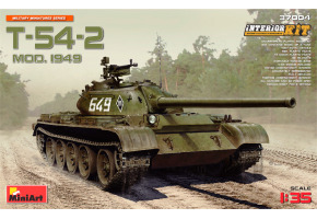 Scale model 1/35 Tank T-54-2 1949 with interior MiniArt 37004