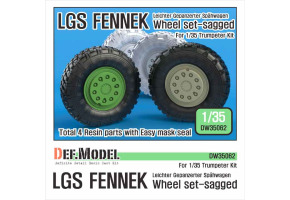 German LGS Fenneck Sagged Wheel set 