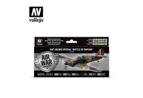 Набір акрилових фарб Спеціальні Кольори RAF «Битва за Британію» (RAF colors special “Battle of Britain”) 8 шт VAL 71144