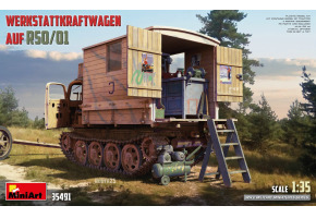 Збірна модель 1/35 Ремонтний автомобіль на базі RSO/01 MiniArt 35491