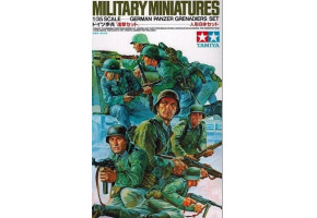 Сборная модель 1/35 Фигуры Набор немецких панцергренадеров (8 фигурок) Tamiya 35061