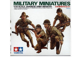 Сборная модель 1/35 Фигуры Пехота японской армии Tamiya 35090