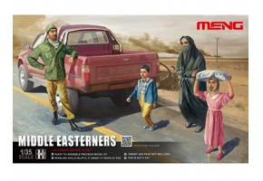 Scale model 1/35 Residents of the Middle East Meng HS-001