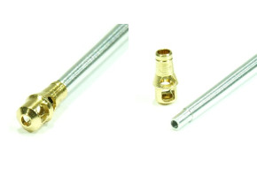 Металевий ствол 8,8см KwK 43 L/71 для танків King Tiger та САУ Jagdpanther в масштабі 1/72