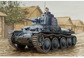 Сборная модель танка Pzkpfw 38(t) Ausf.E/F
