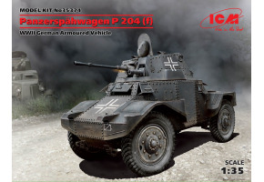 German armored car Panzerspahwagen P 204 (f), II MV