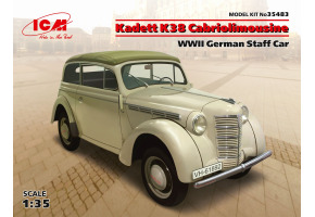 Немецкий штатный автомобиль Kadett K38 Cabriolimousine, 2МВ