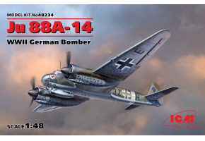 Немецкий бомбардировщик Ju 88A-14
