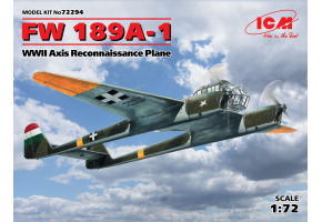 Fw 189A-1 Немецкий самолет-разведчик 