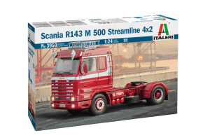 Збірна модель 1/24 Вантажний автомобіль / тягач Scania R143 M 500 Streamline 4x2 Italeri 3950