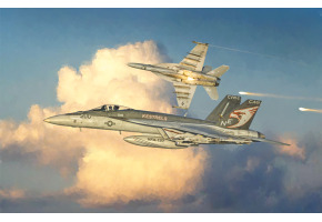 Збірна модель 1/48 Літак F/A-18E Super Hornet Italeri 2791