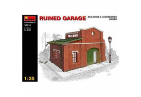 Разрушенный гараж
