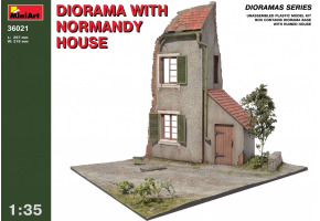 Діорама з нормандським будинком