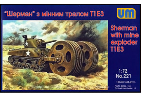Tank M4А1 with T1E3 Mine Exploder