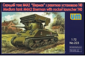 Tank M4А2 with T40 Rocket Launcher