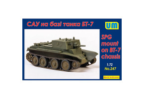 SPG based on the BT-7 tank 